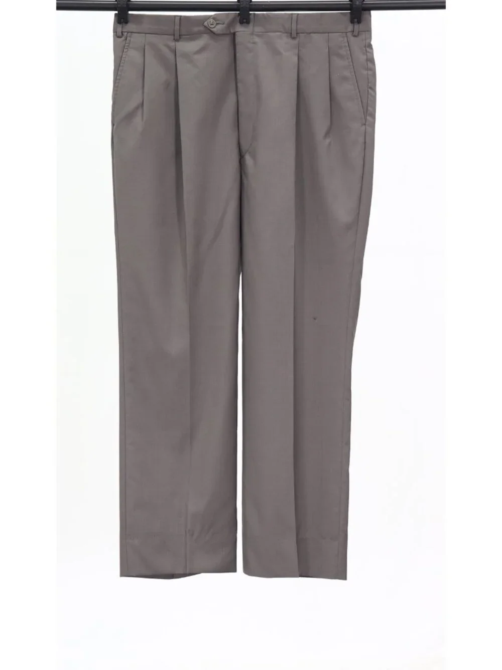 Stafford 44R 38x29 Gray Full Suit 2-Button Solid R937